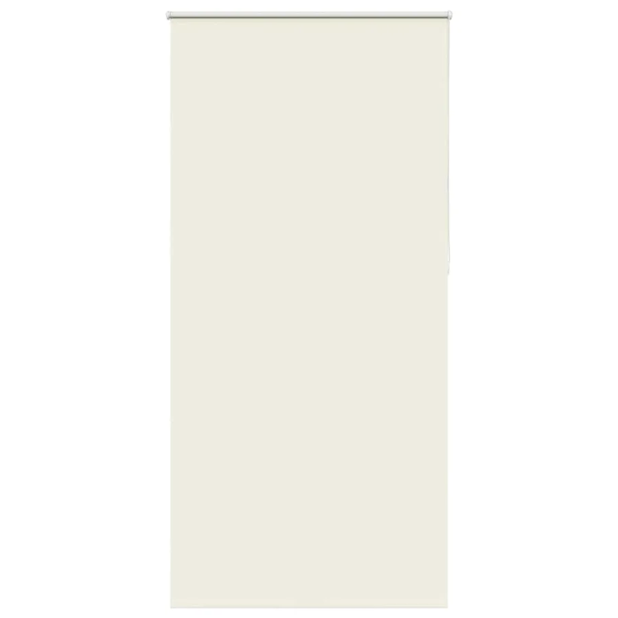 Store enrouleur occultant blanc cassé 105x230 cm largeur tissu - 2