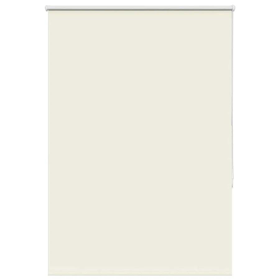 Store enrouleur occultant blanc cassé 100x150 cm largeur tissu