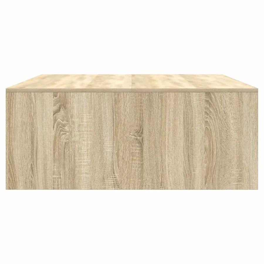 Table basse avec tiroirs chêne sonoma 100x100x40 cm - 7