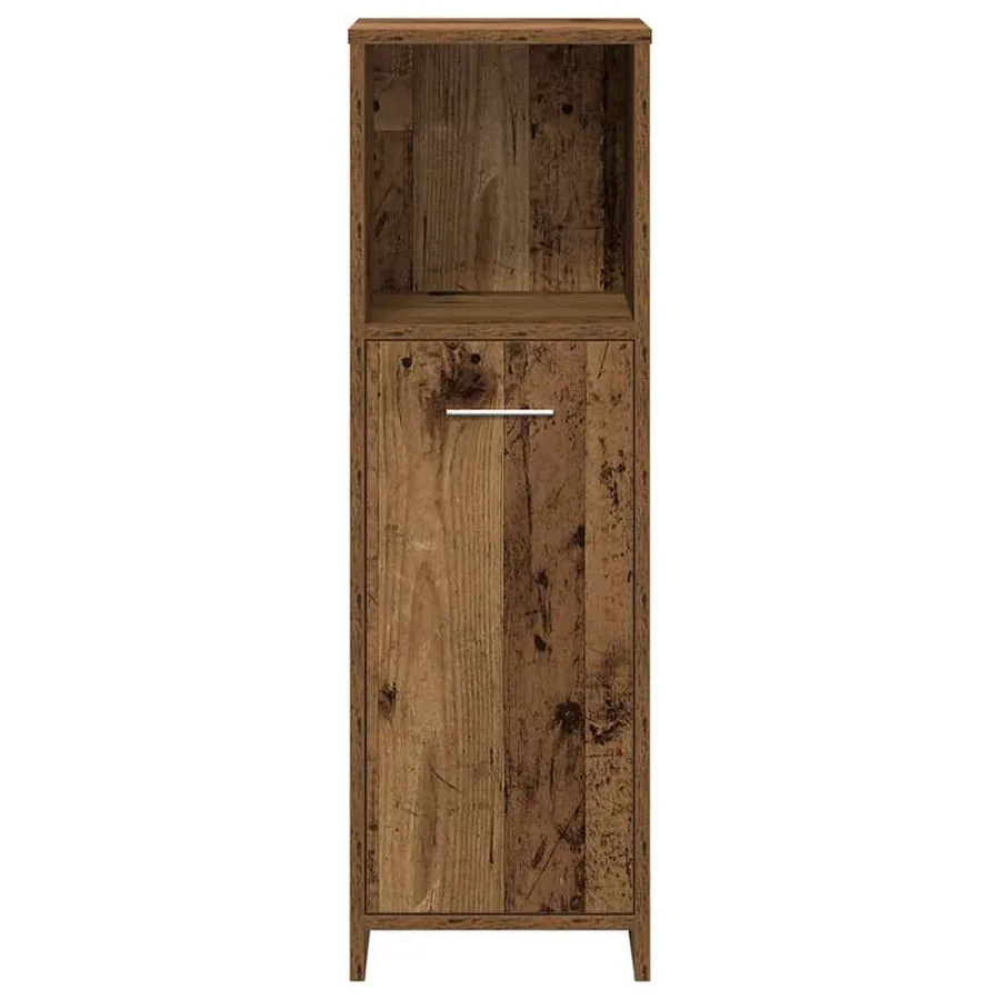 Ensemble de meubles salle de bain 3 pcs bois d'ingénierie - 7