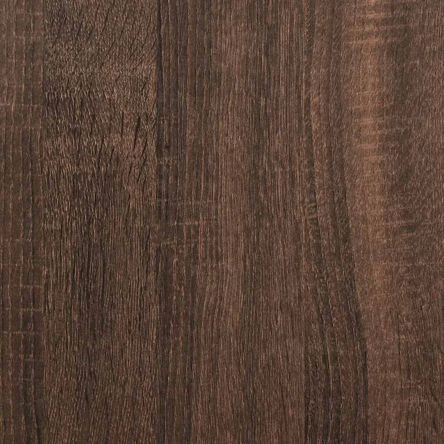 Cadre de lit sans matelas chêne marron 200x200 cm - 9
