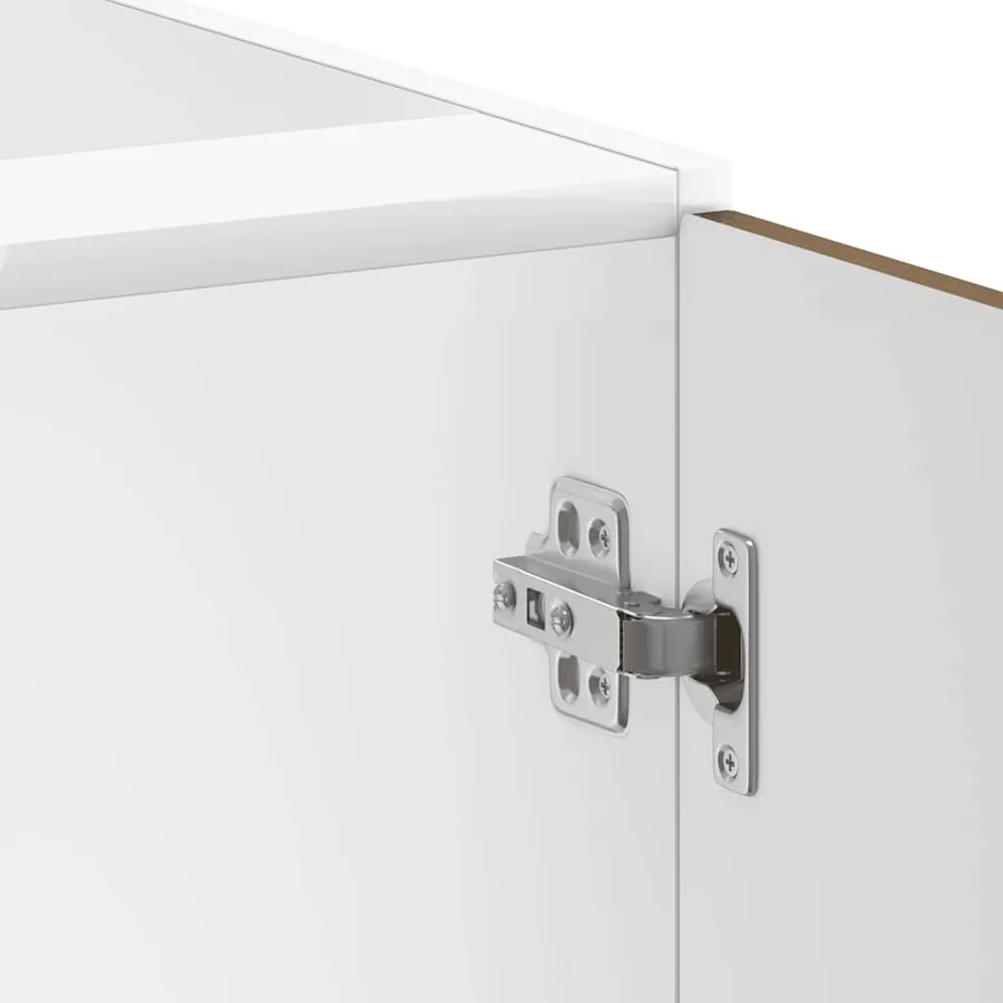 Meuble de base de lavabo Lucca chêne fumé bois d'ingénierie - 9