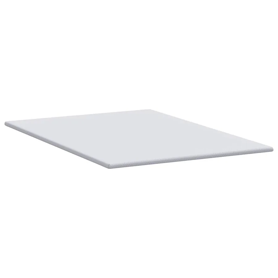 Surmatelas en mousse à mémoire 140 x 190 cm Thick Doux Blanc - 6