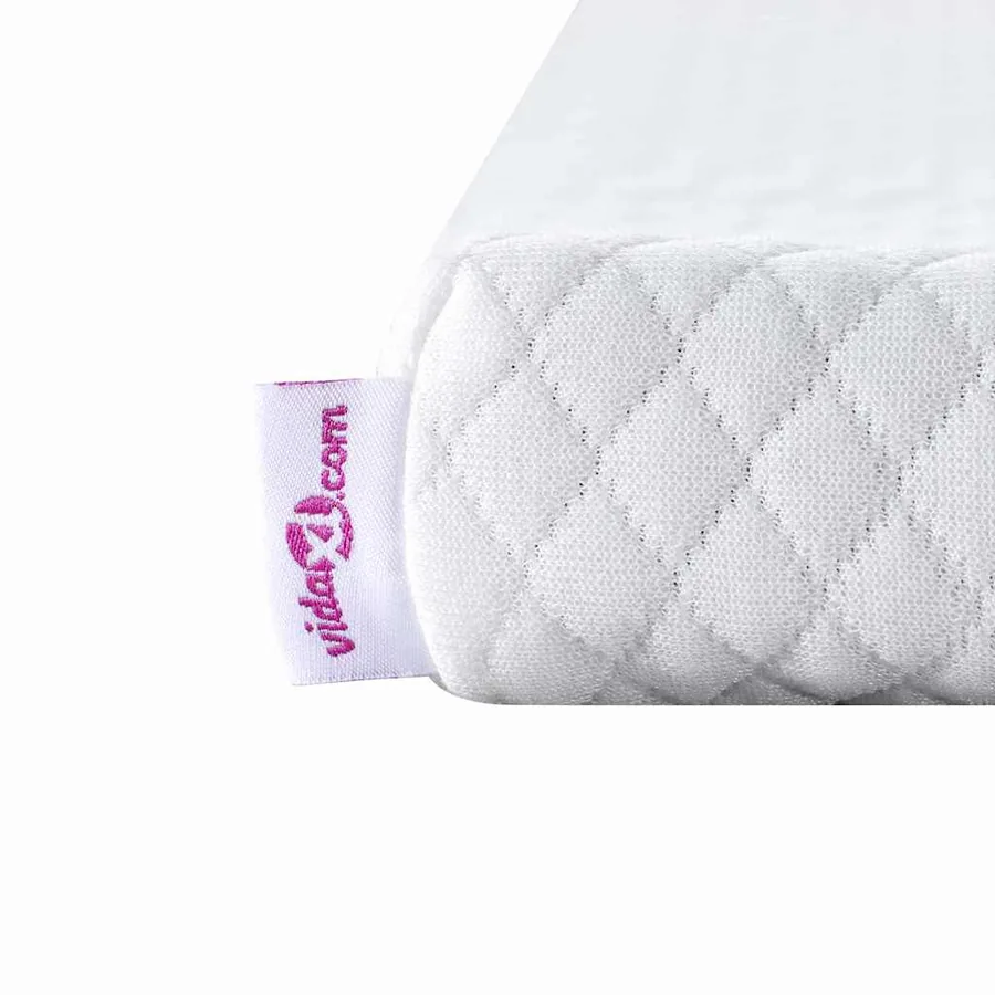 Surmatelas en mousse à mémoire 140 x 190 cm Thick Doux Blanc - 9