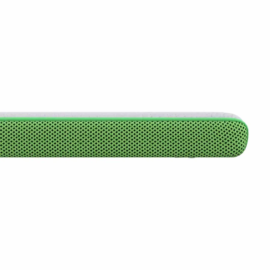 Surmatelas Blanc et vert 200 x 200 cm Tissu Jacquard - 7