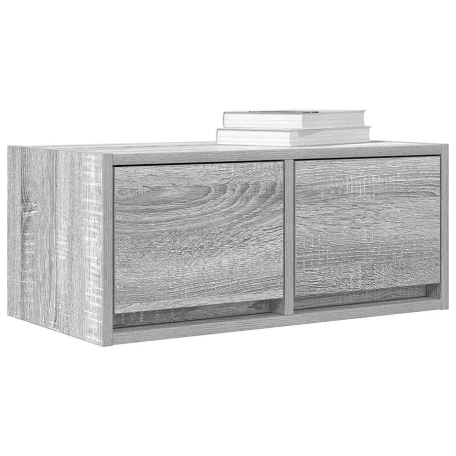 Meubles TV 2 pcs sonoma gris 60x31x25,5 cm bois d'ingénierie - 12