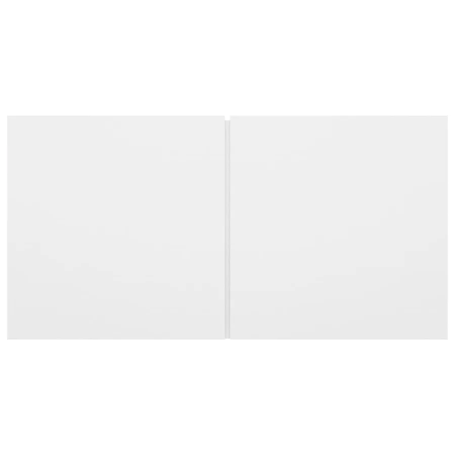 Ensemble de meubles TV 8 pcs Blanc Bois d'ingénierie - 4
