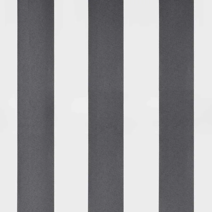 Auvent rétractable anthracite et blanc 3,5x2,5m tissu/aluminium - 9