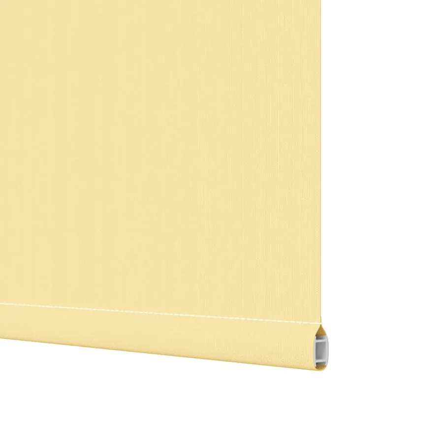 Store enrouleur occultant jaune largeur du tissu 85,7 cm - 14
