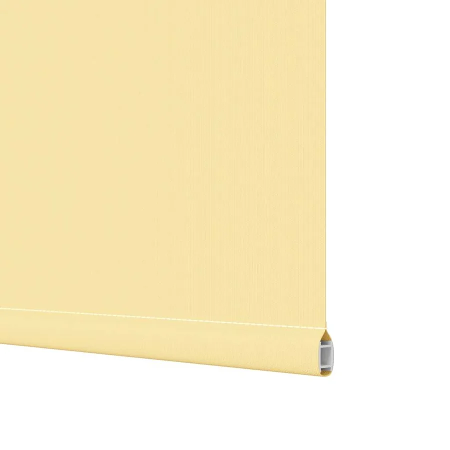 Store enrouleur occultant jaune largeur du tissu 60,7 cm - 14