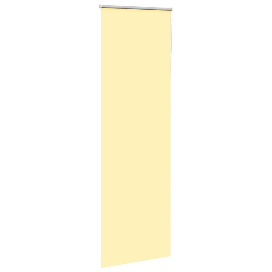 Store enrouleur occultant jaune largeur du tissu 60,7 cm - 3