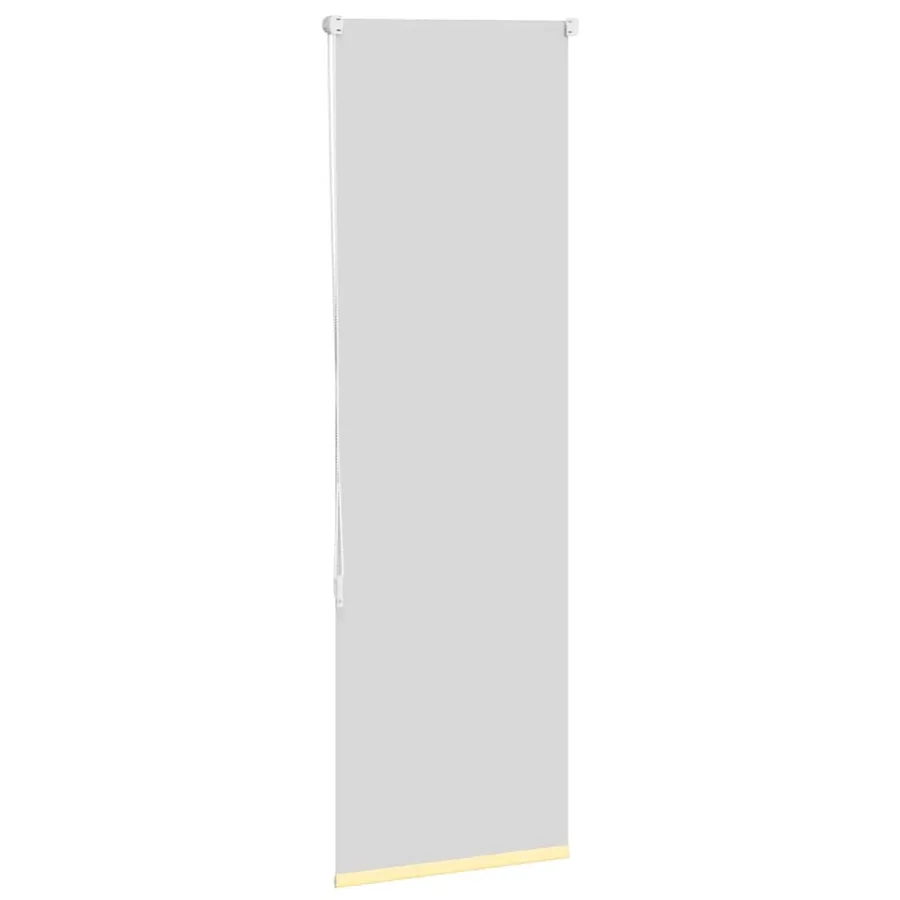 Store enrouleur occultant jaune largeur du tissu 50,7 cm - 4