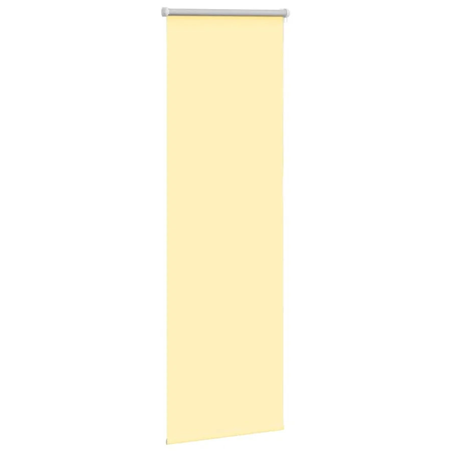Store enrouleur occultant jaune largeur du tissu 40,7 cm - 3