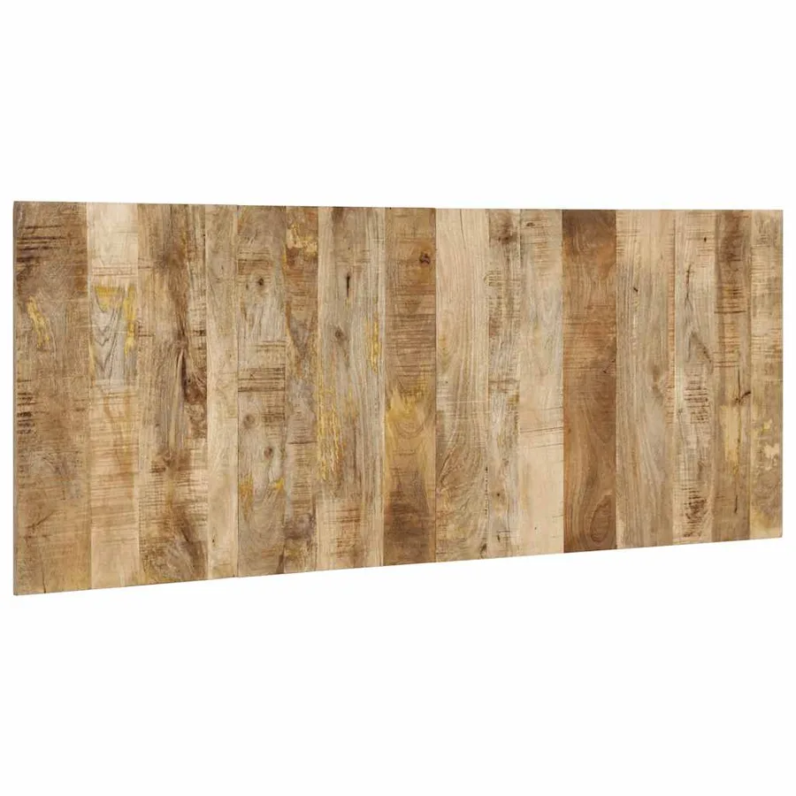 Tête de lit 200 cm bois de manguier brut massif - 2