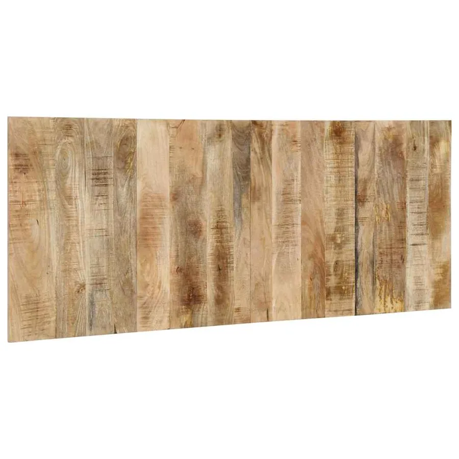 Tête de lit 200 cm bois de manguier brut massif - 4