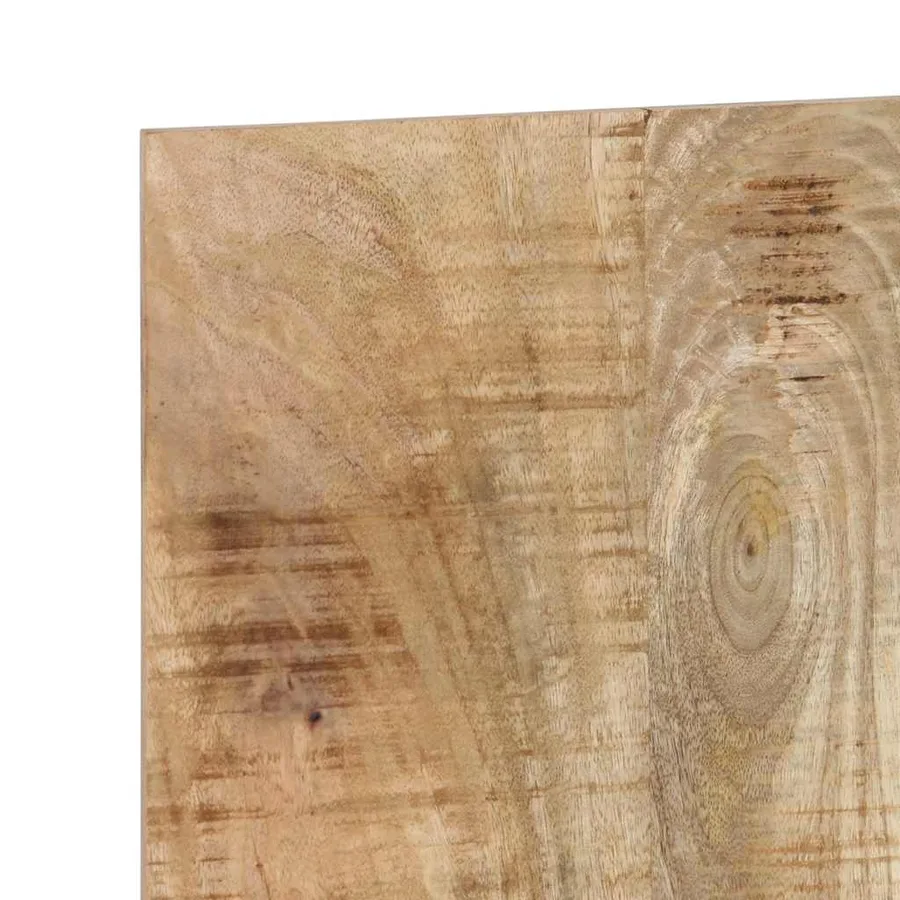 Tête de lit 200 cm bois de manguier brut massif - 6