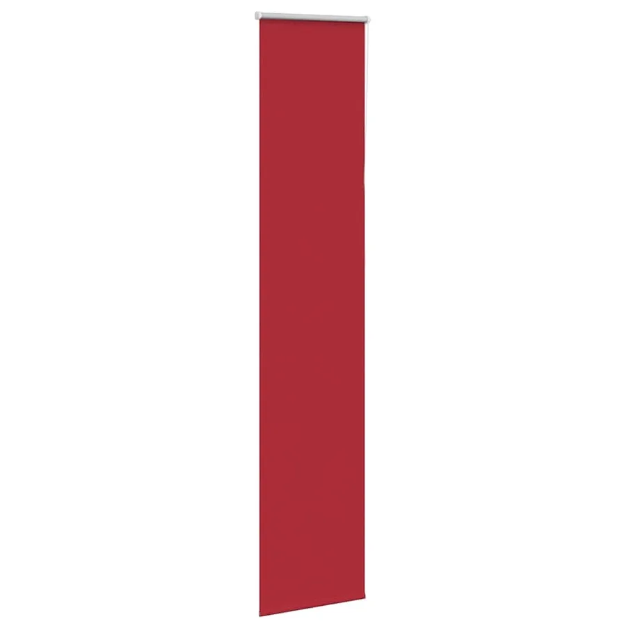 Store enrouleur occultant rouge largeur du tissu 50,7 cm - 3