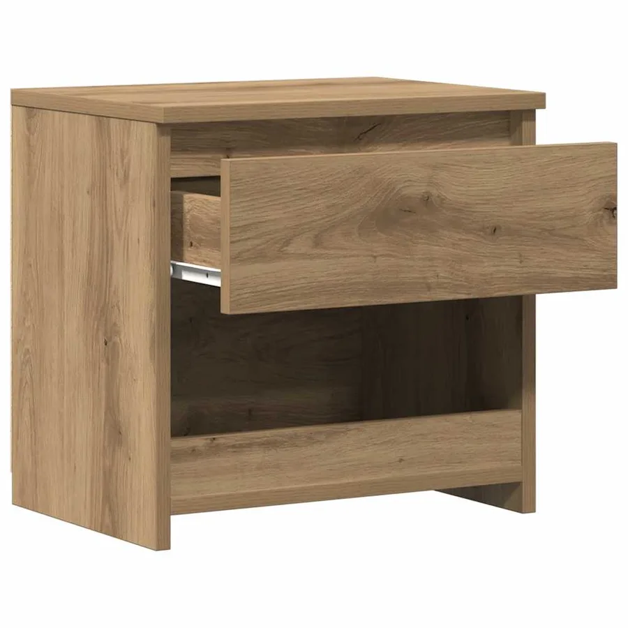 Tables de chevet 2 pcs chêne artisanal 40x30x39 cm - 4