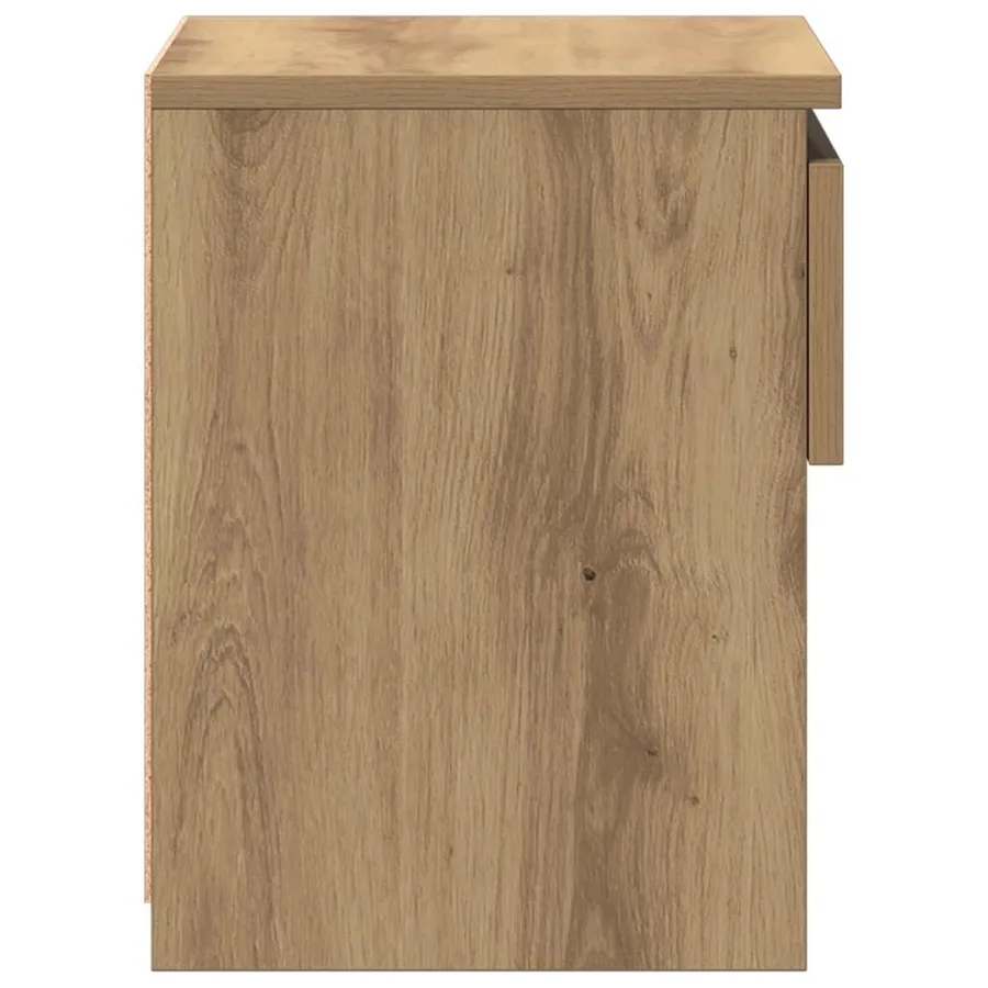 Tables de chevet 2 pcs chêne artisanal 40x30x39 cm - 5