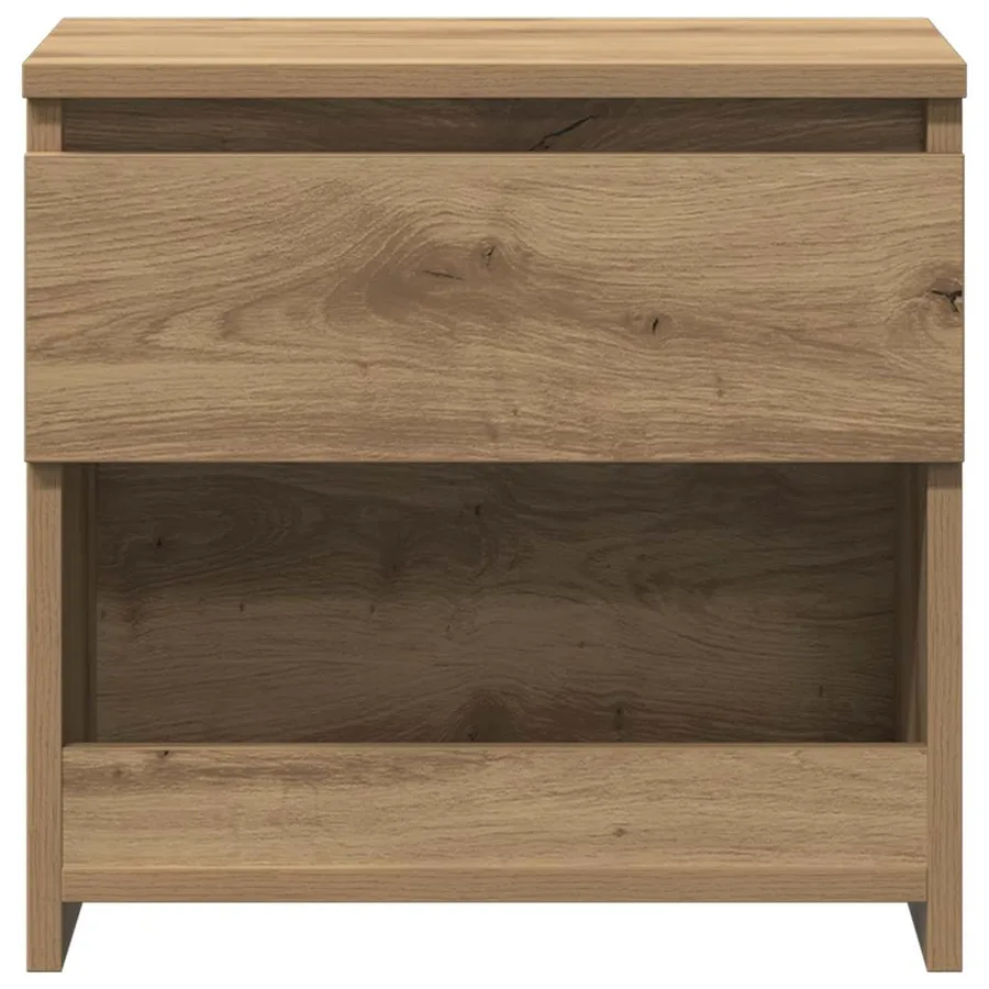 Tables de chevet 2 pcs chêne artisanal 40x30x39 cm - 6