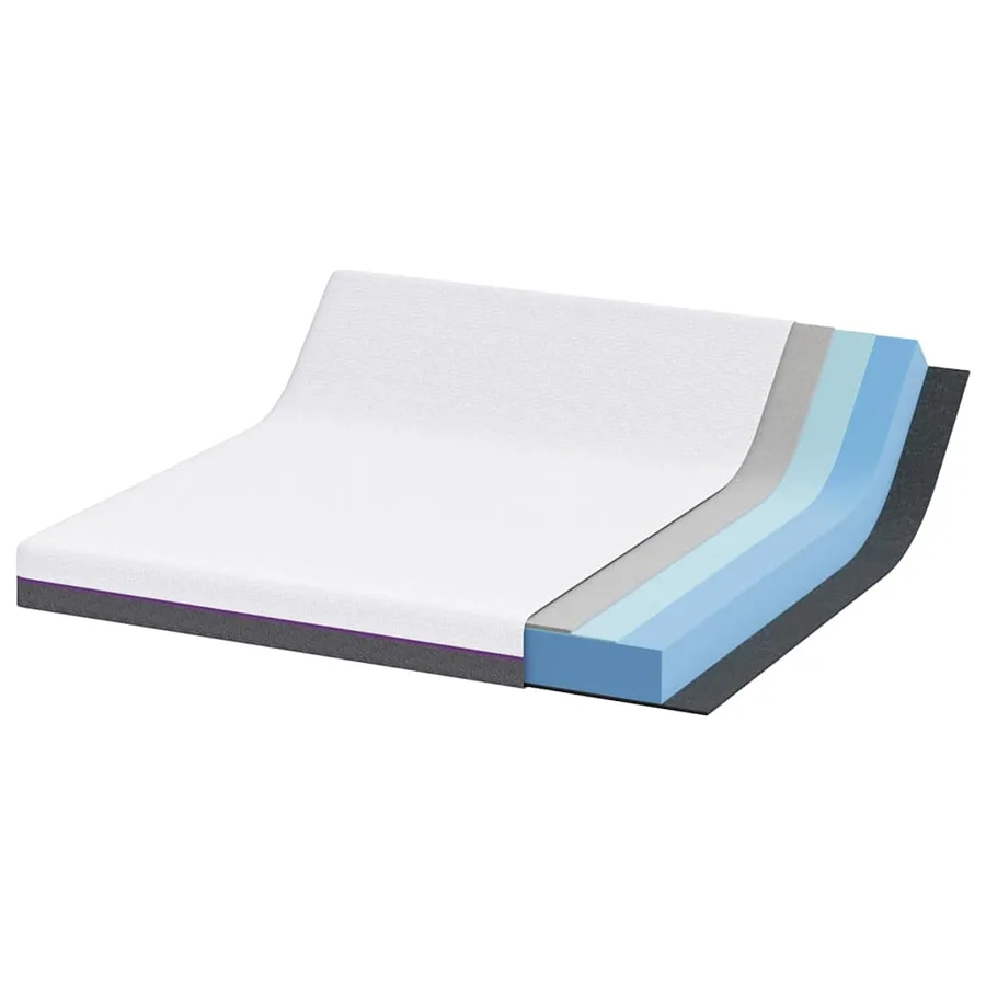 Matelas en mousse à mémoire de forme Moyen 200 x 200 cm - 4
