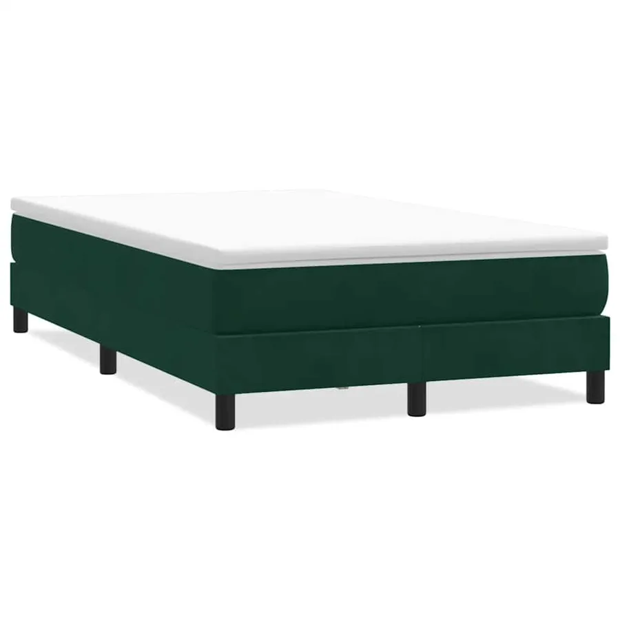 Sommier à lattes de lit sans matelas vert foncé 120x220cm - 2