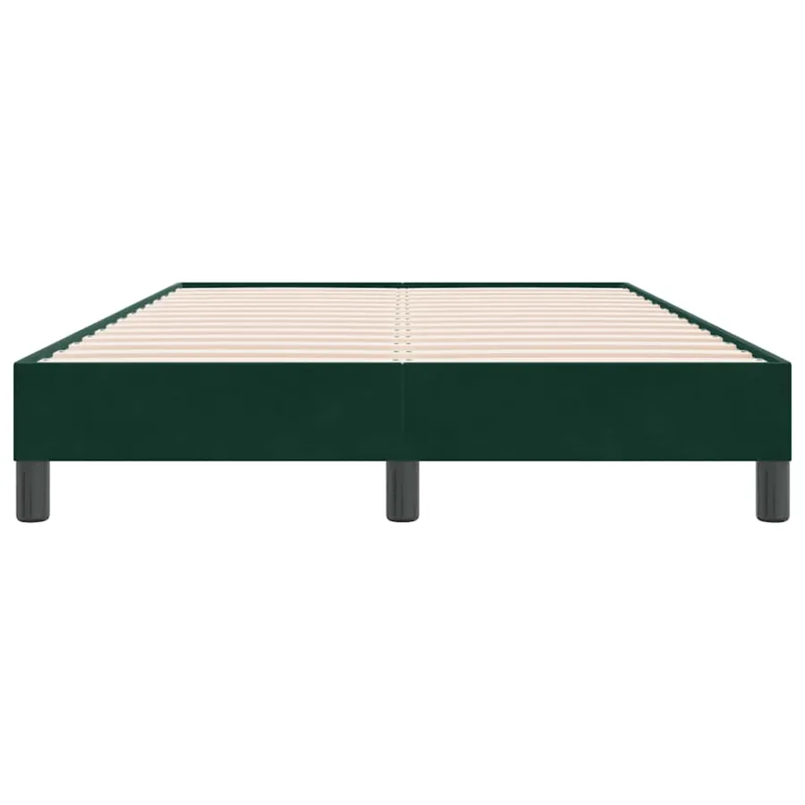 Sommier à lattes de lit sans matelas vert foncé 120x220cm - 5