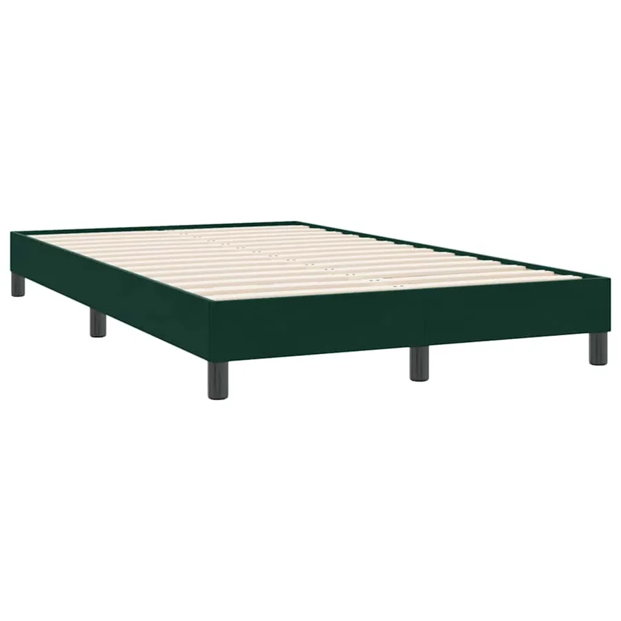 Sommier à lattes de lit sans matelas vert foncé 120x220cm - 7