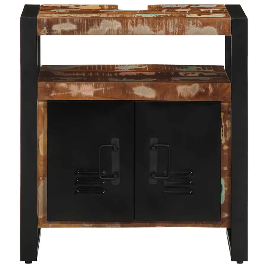 Armoire lavabo de salle de bain 55x35x60 cm - 3
