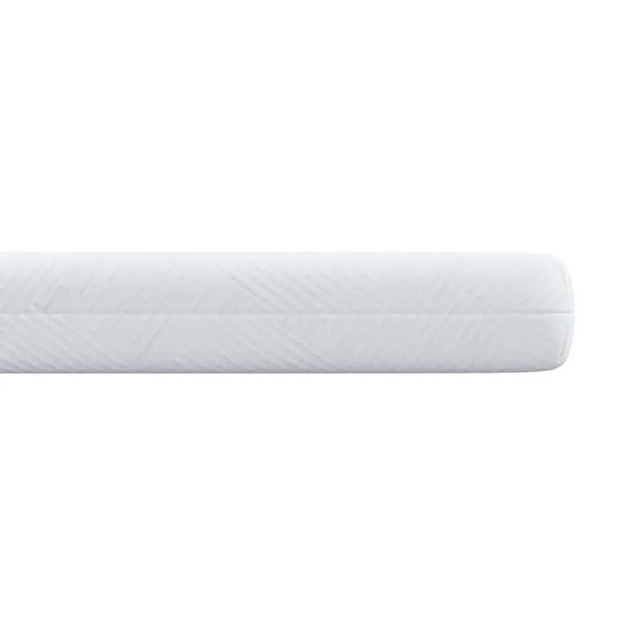 Surmatelas Blanc 160 x 200 cm Tissu jacquard - 7