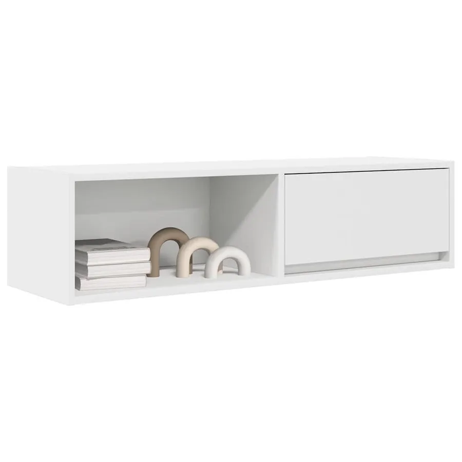 Meubles TV 2 pcs blanc 100x31x25,5 cm bois d'ingénierie - 4