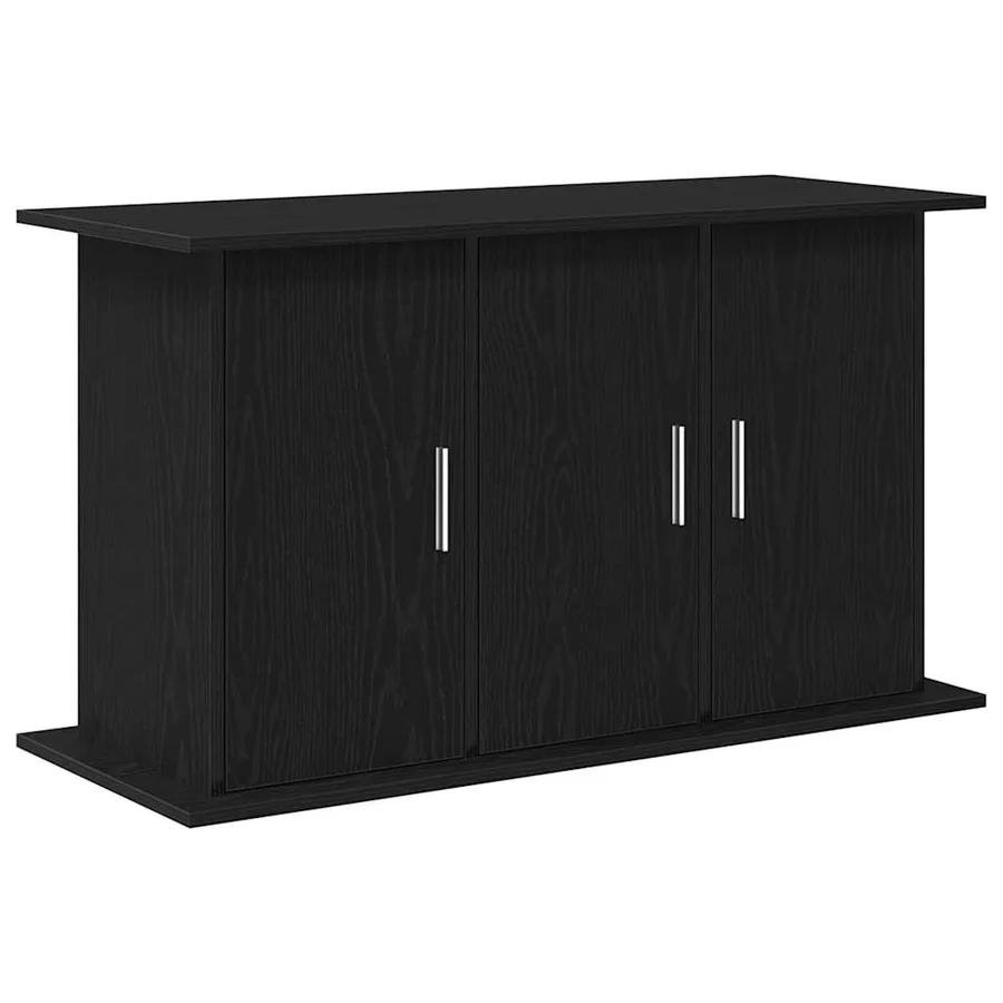 Support d'aquarium Chêne noir 101 x 41 x 58 cm Bois d'ingénierie - 2