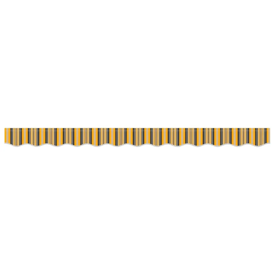 Remplacement de lambrequin Jaune et Gris 2,5 m Polyester - 4