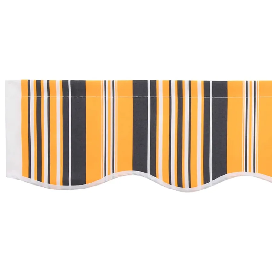 Remplacement de lambrequin Jaune et Gris 2,5 m Polyester - 5