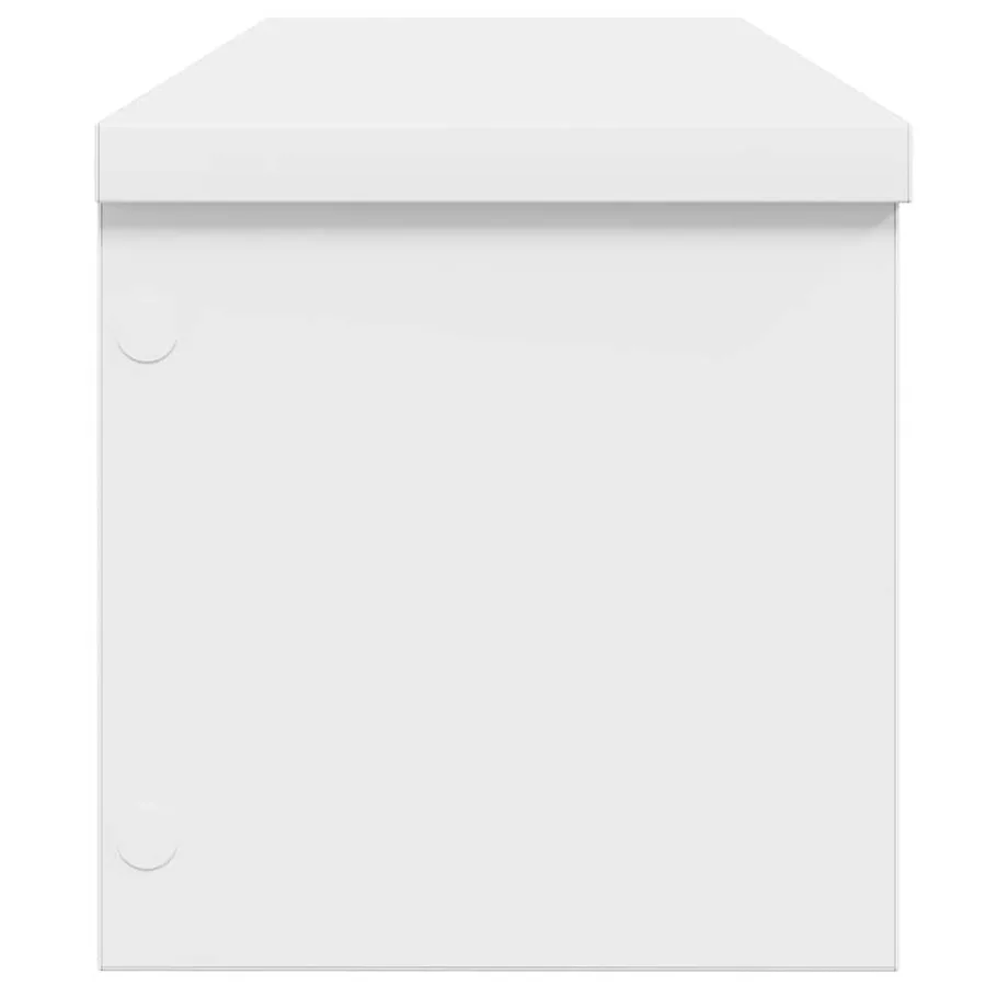 Étagères de cuisine empilables 2 pcs blanc 50x15x16 cm - 5