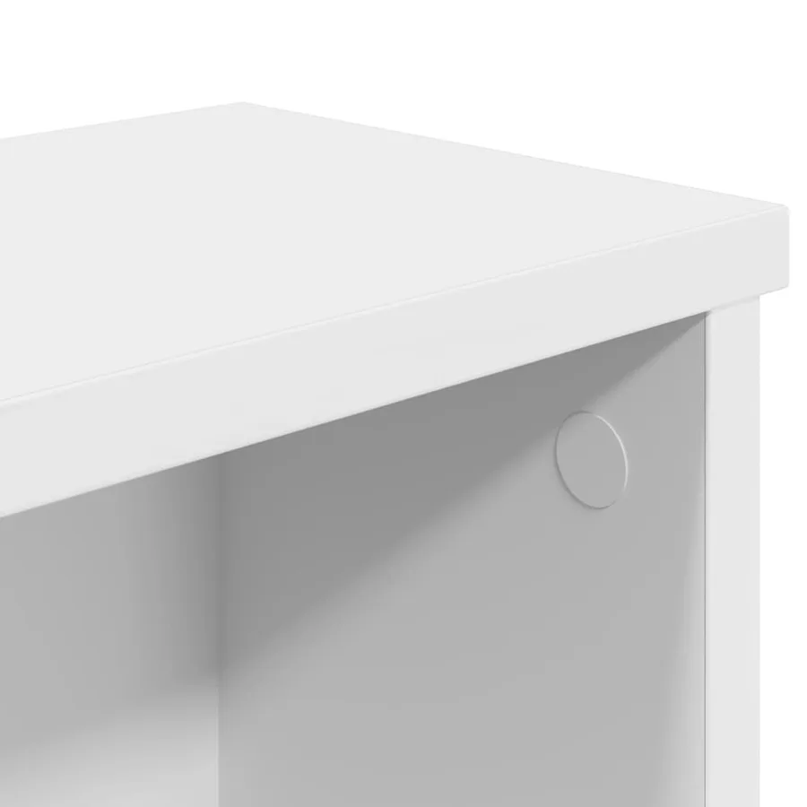 Étagères de cuisine empilables 2 pcs blanc 50x15x16 cm - 7