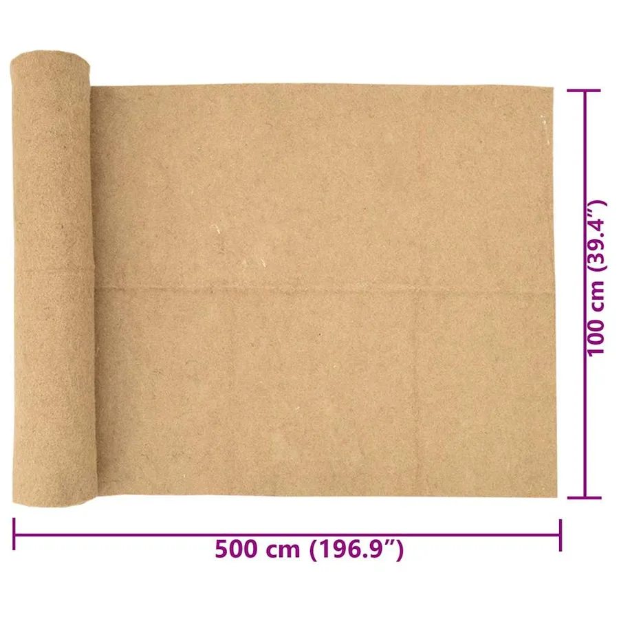 Tapis de chanvre pour rongeurs 1x5 m 5 mm - 10