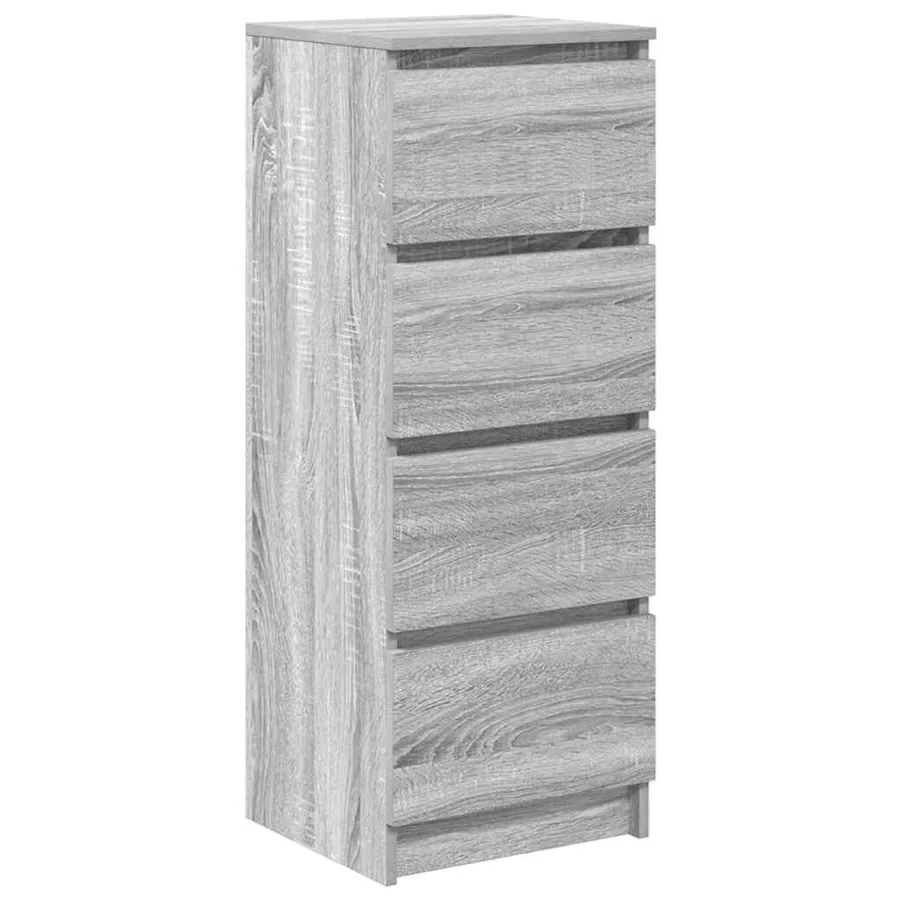 Buffet sonoma gris 37,5x35x99 cm bois d'ingénierie - 2