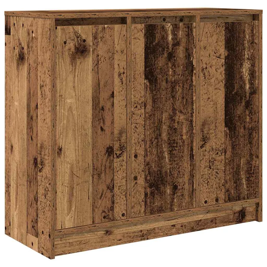 Buffet vieux bois 85x34x76 cm bois d'ingénierie - 2