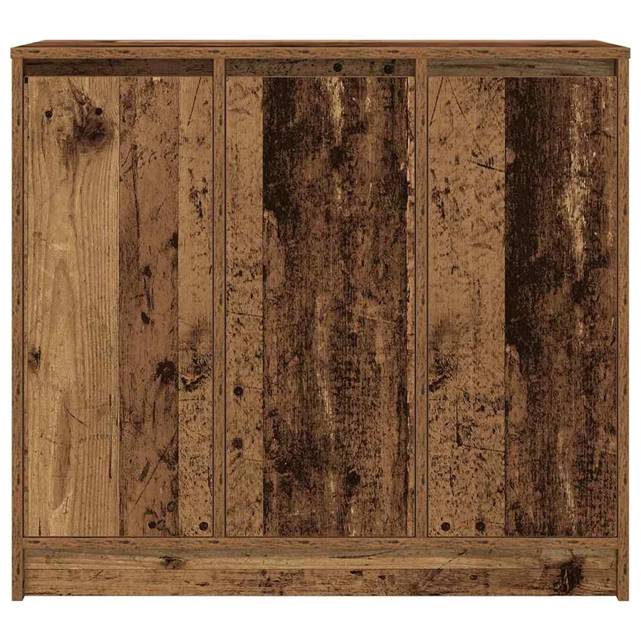 Buffet vieux bois 85x34x76 cm bois d'ingénierie - 6