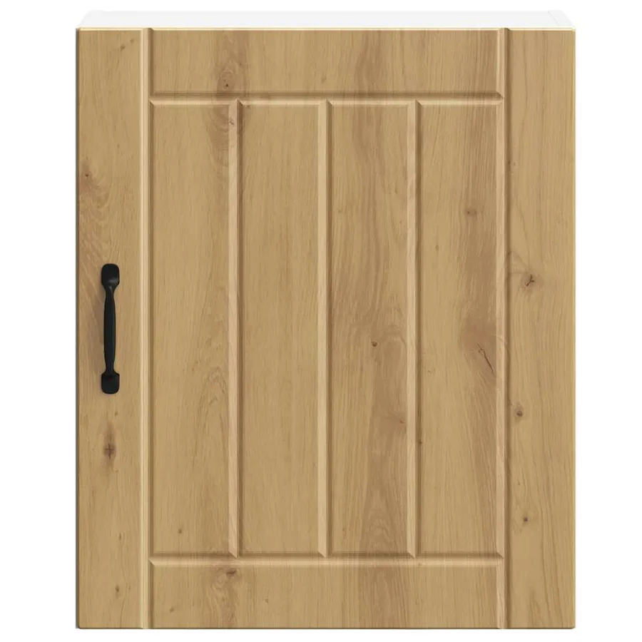 Armoire murale de cuisine Lucca chêne artisanal bois ingénierie - 5