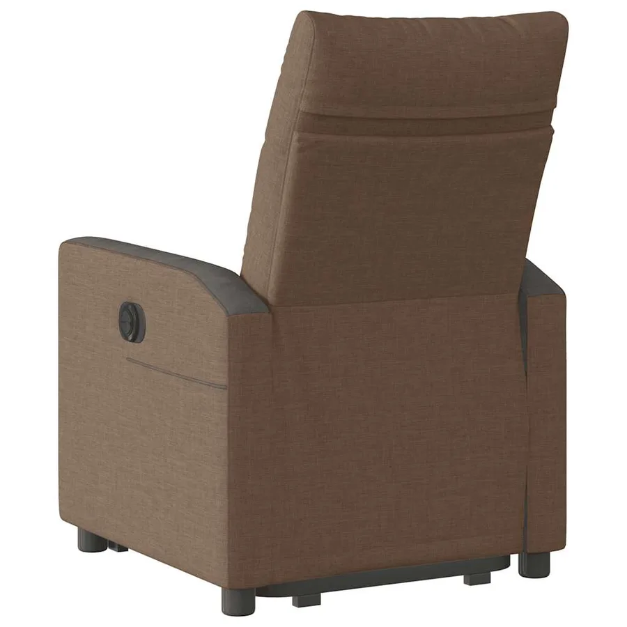 Fauteuil inclinable Marron Tissu - 7