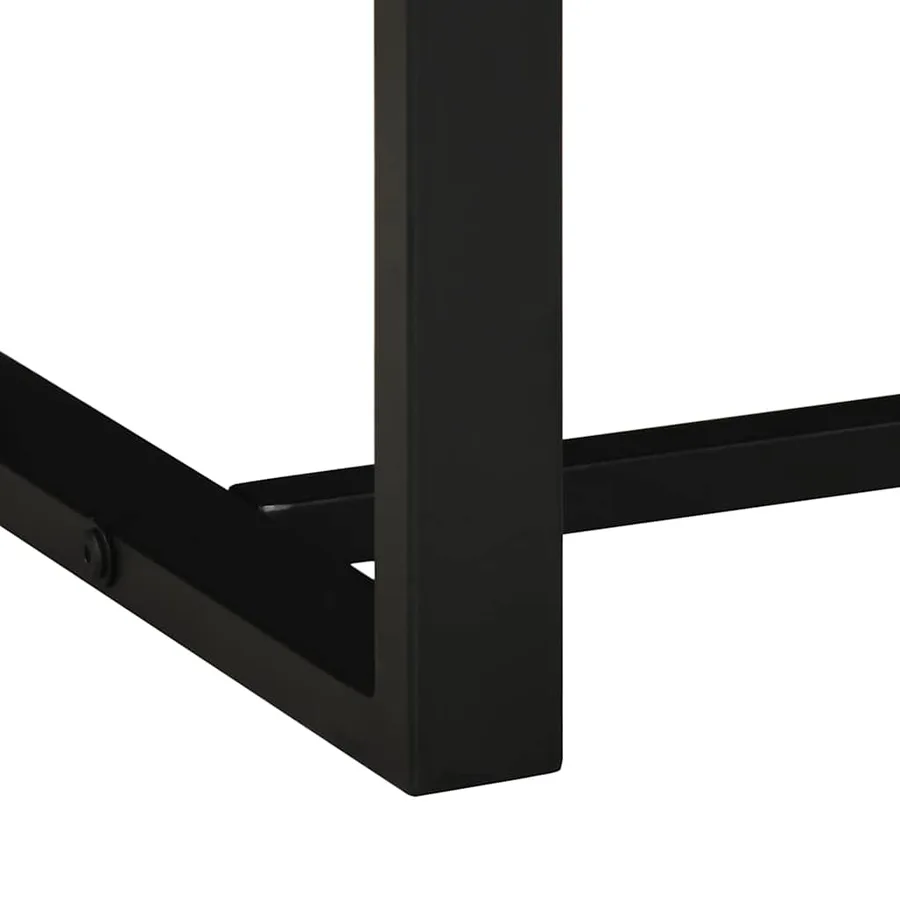 Banc multicolore 80x35x45 cm bois massif récupération - 7