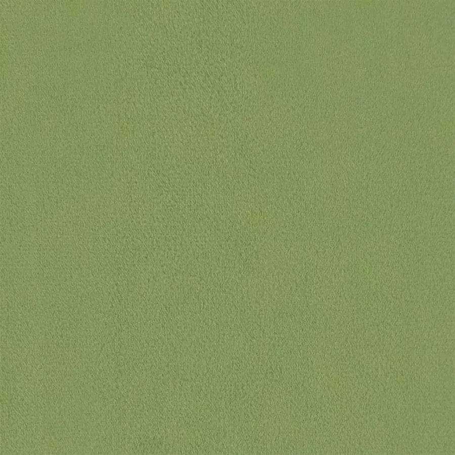 Chaise à bascule avec repose-pied vert clair velours - 10