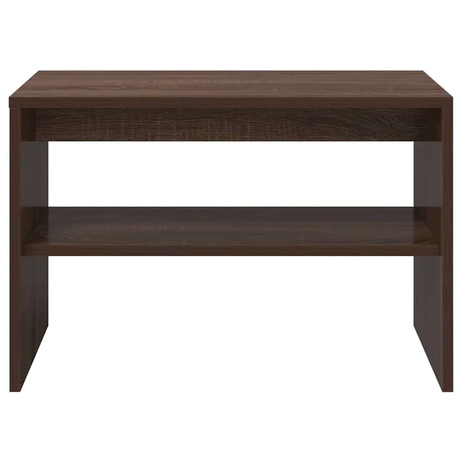 Meuble TV chêne marron 60x40x40 cm bois d'ingénierie - 5