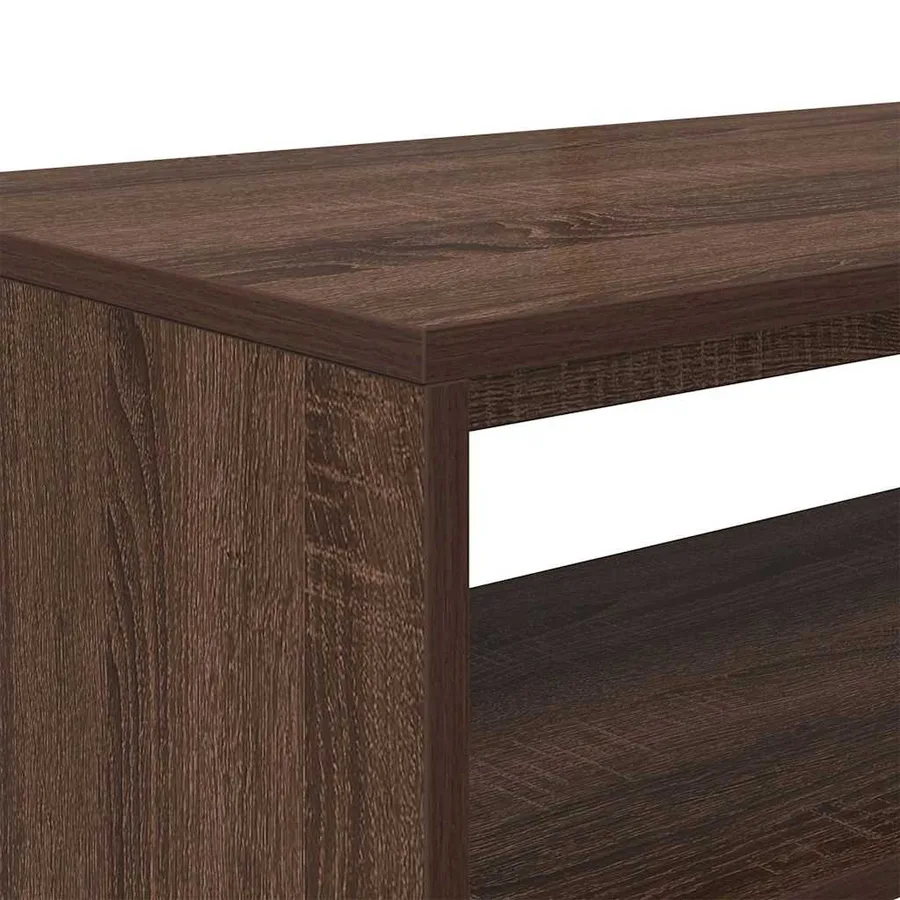 Meuble TV chêne marron 60x40x40 cm bois d'ingénierie - 8