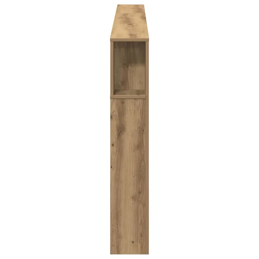 Cabinet de Tête de Lit Chêne artisanal Bois d'ingénierie - 6