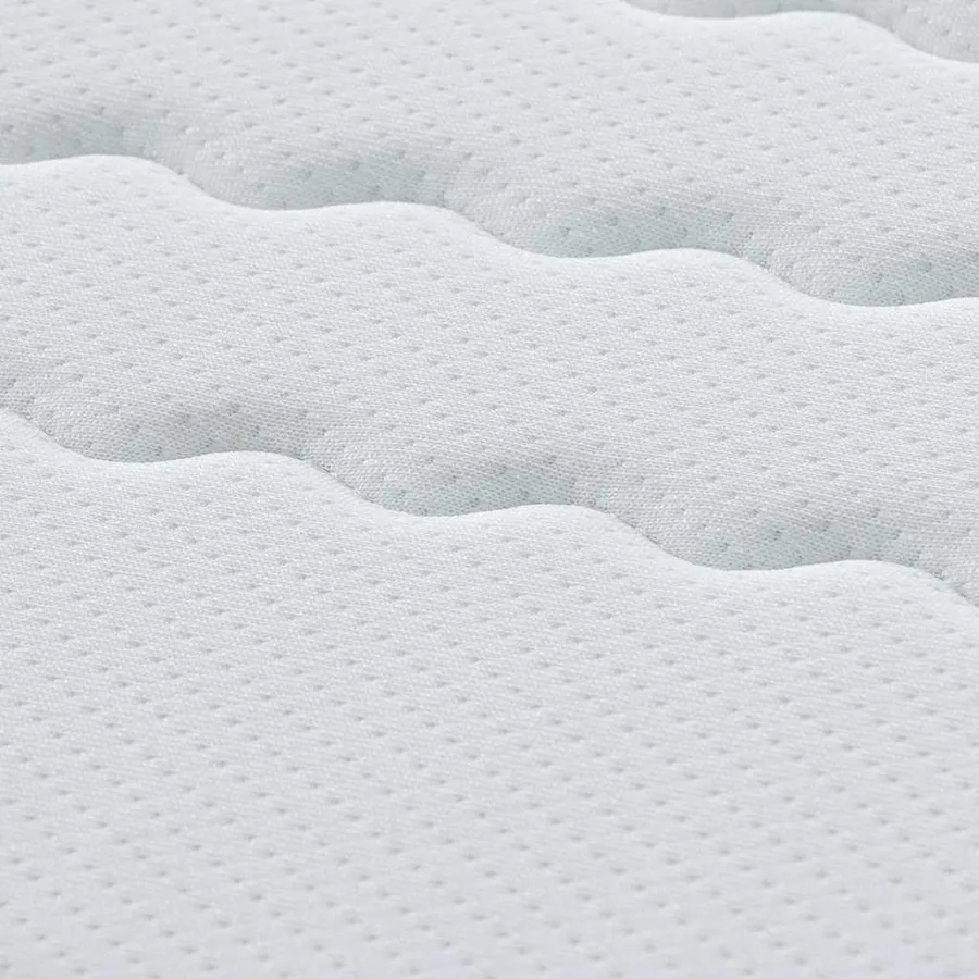 Matelas Blanc et Gris 80 x 200 cm Printemps Bonell - 9