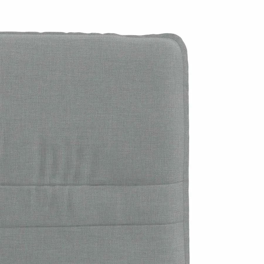 Chaises à manger lot de 6 gris clair tissu - 7