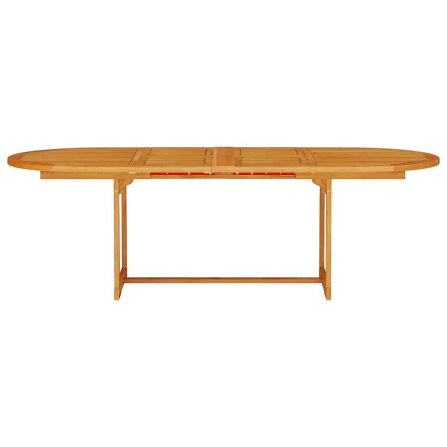 Ensemble de salle à manger pour jardin 7 pcs Marron - 9